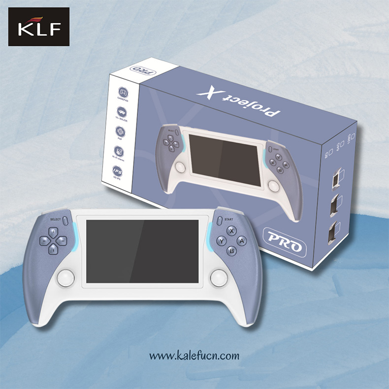 Project X Pro Handheld Game Console 4.3 Inch IPS Screen 3200 mAh 64GB For PSP/N64